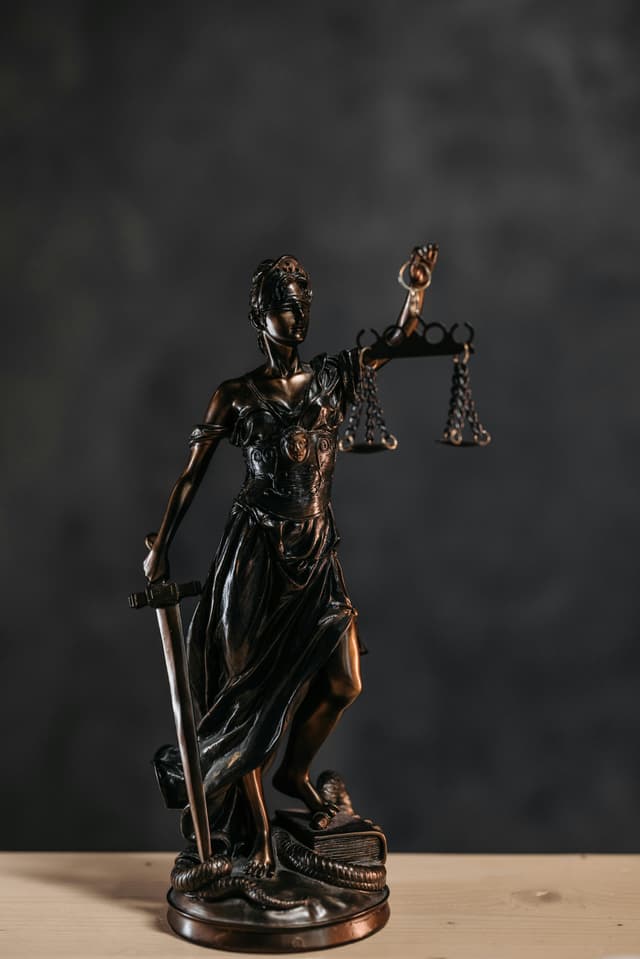 Lady Justice statue
